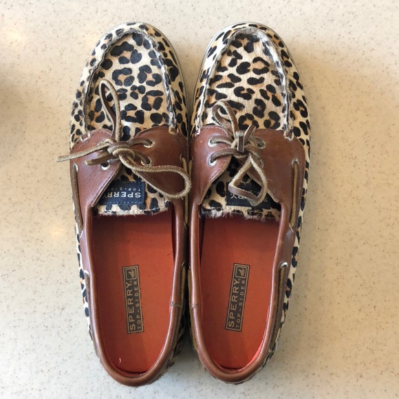 Sperry Shoes - Cheetah Print Sperry’s